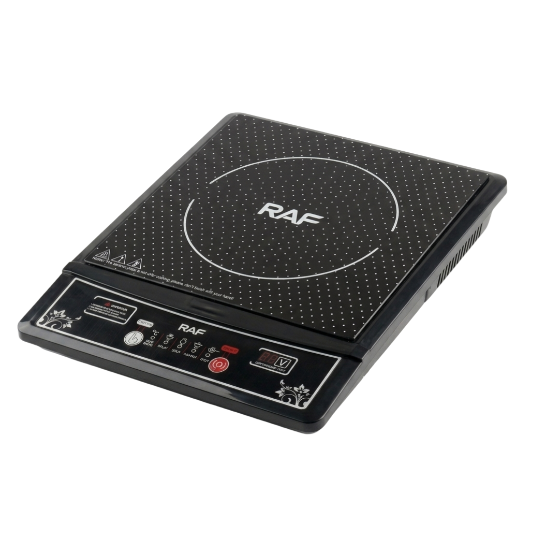 Cocina Eléctrica 1 Hornilla Infrarrojo de Inducción Digital 600W Raf