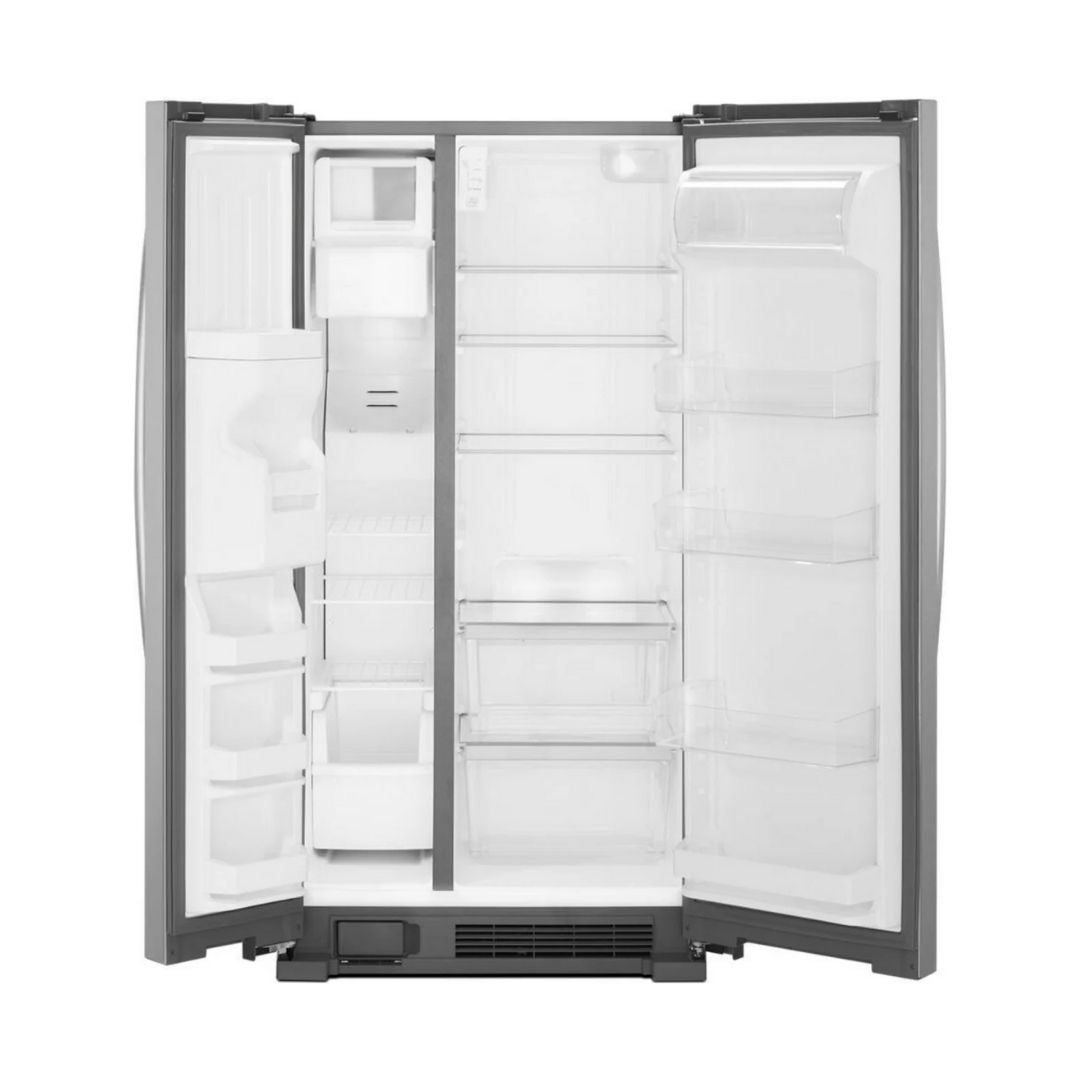 Nevera Dos Puerta Vertical Con Dispensador de Agua y Hielo 24 Pies Cu Acero Whirlpool