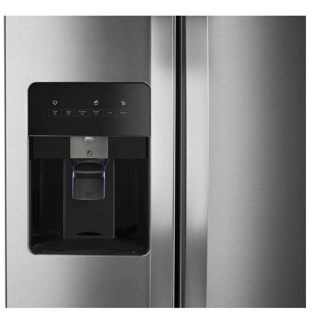 Nevera Dos Puerta Vertical Con Dispensador de Agua y Hielo 24 Pies Cu Acero Whirlpool