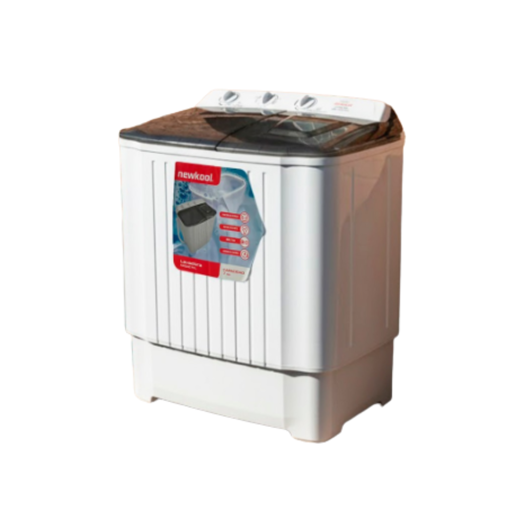 Lavadora Doble Tina  Semiautomática 7 Kilos Newkool