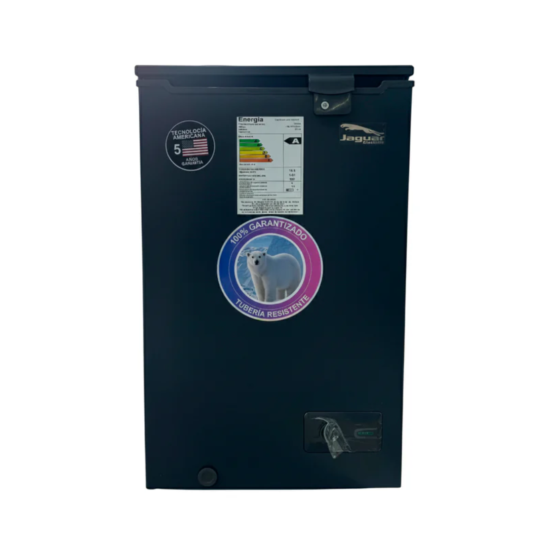 Congelador Horizontal 100 Litros 110V Gris Jaguar