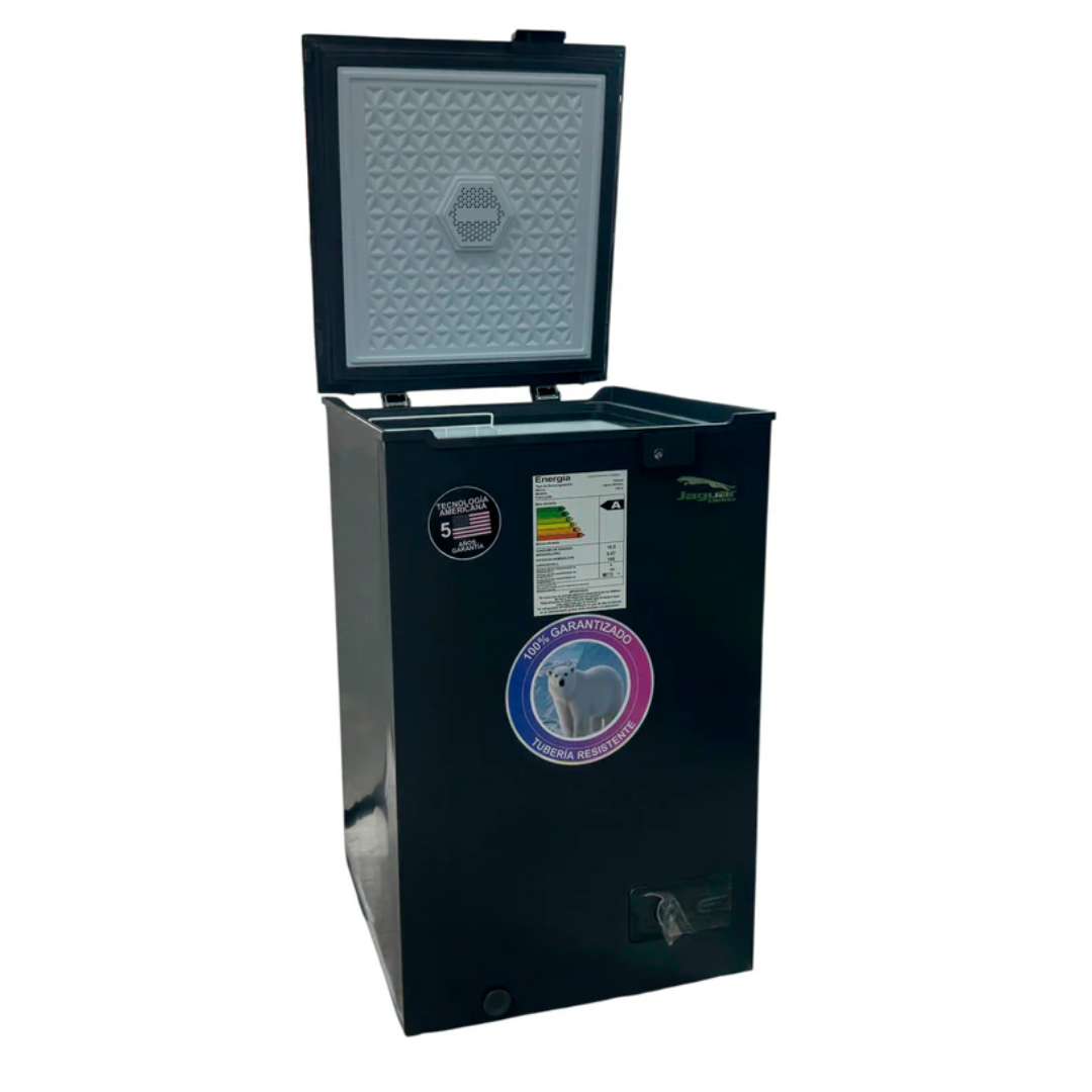 Congelador Horizontal 100 Litros 110V Gris Jaguar