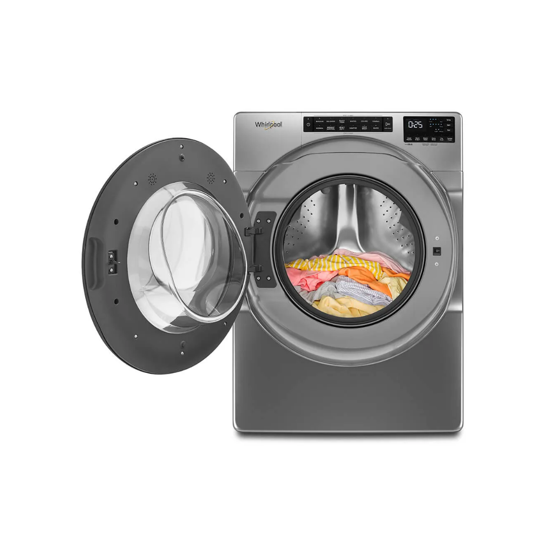 Lavadora Carga Frontal 21 Kilos Silver Inverter Whirlpool