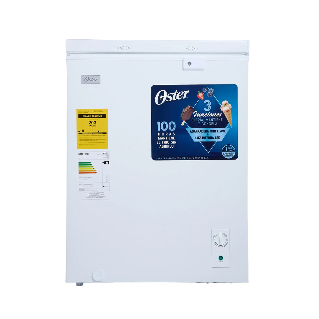Congelador Horizontal 142 Litros Oster