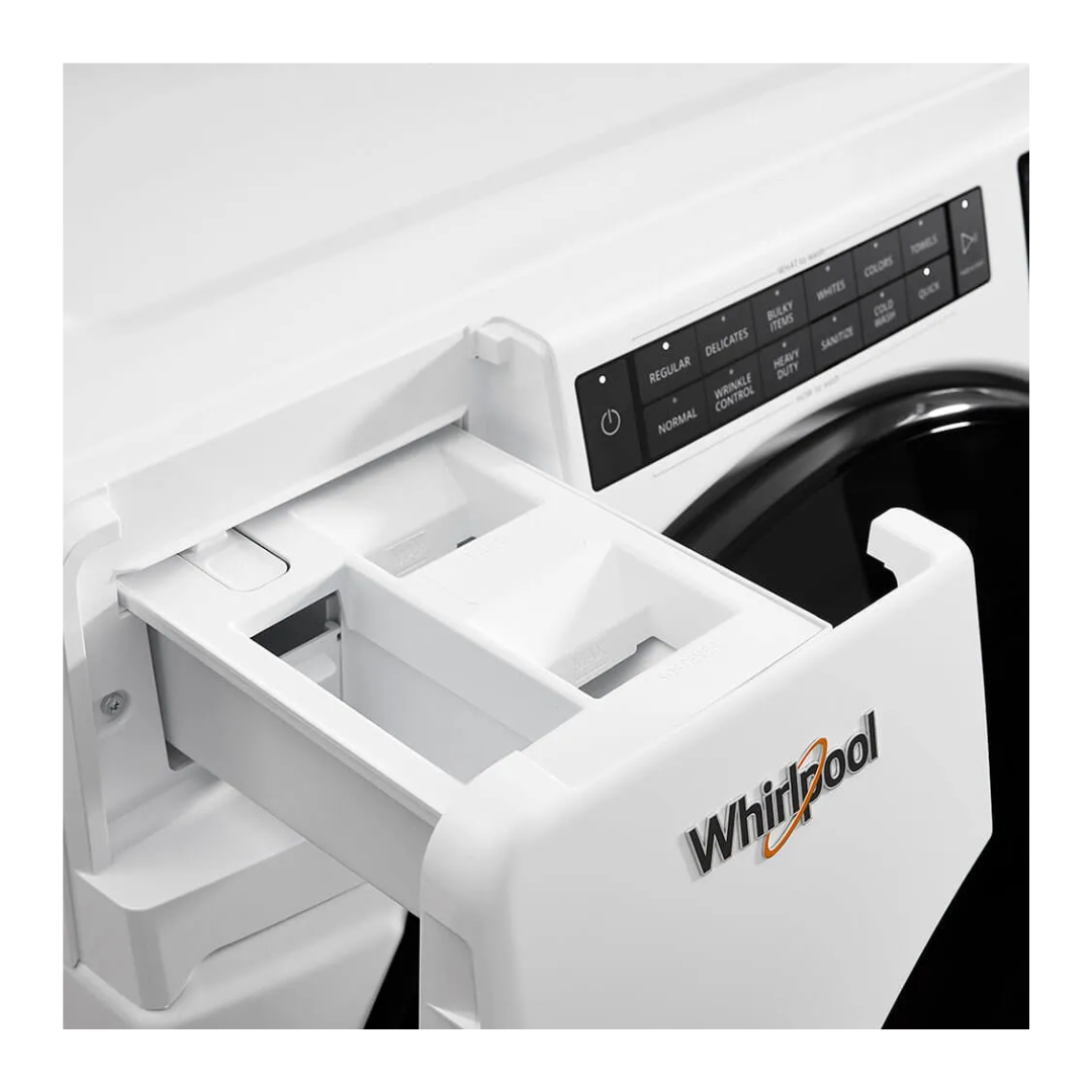 Lavadora Carga Frontal 23 Kilos Inverter Blanca Whirlpool