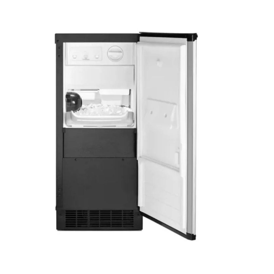 Fabricador De Hielo 15" Con Bomba 12 kg x Dia Whirlpool