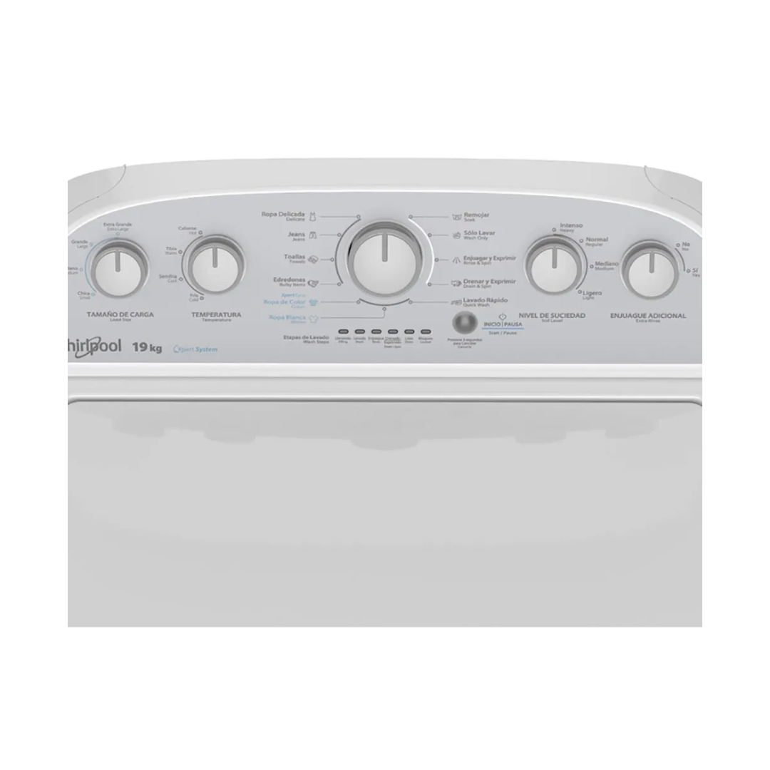 Lavadora Carga Superior Con Agitador 16 Kilos Whirlpool