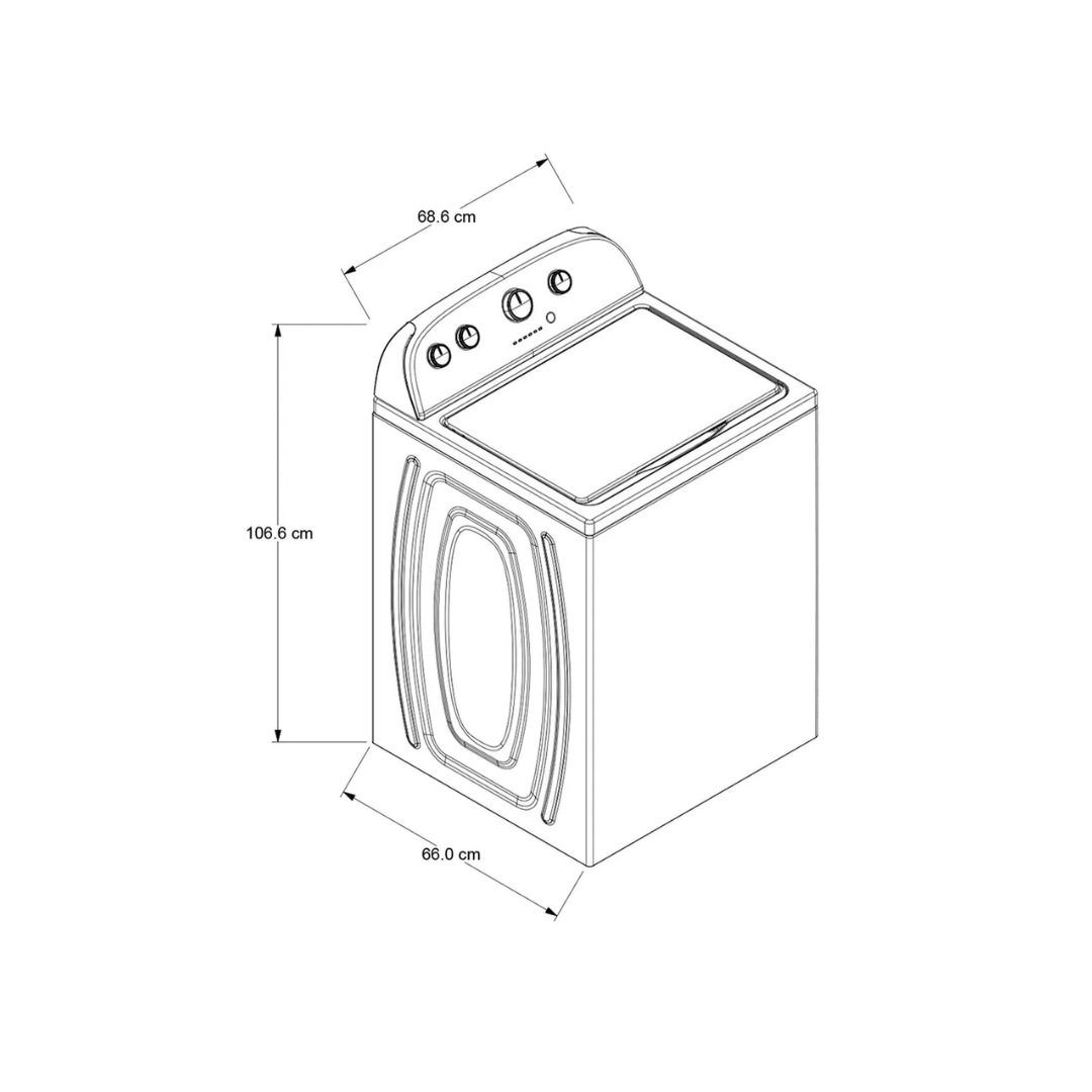Lavadora Carga Superior Con Agitador 16 Kilos Whirlpool