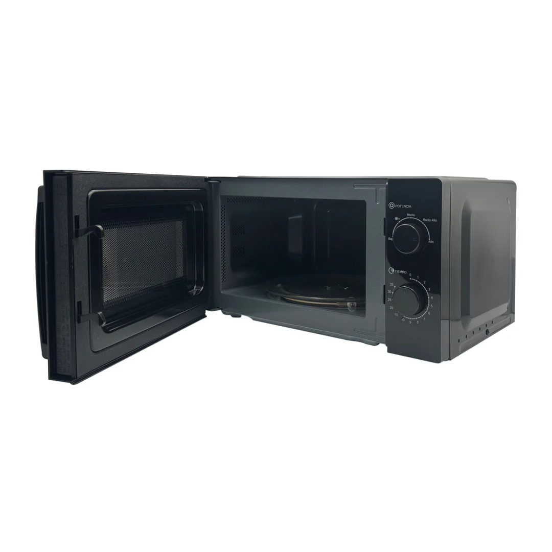 Microonda Con Perrillas 700W 17 Litros Negro Oster