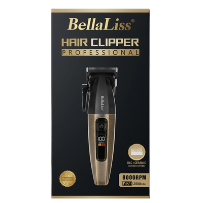 Maquina de Afeitar Inalámbrica Profesional  8000RPM/20PCS Bellalis