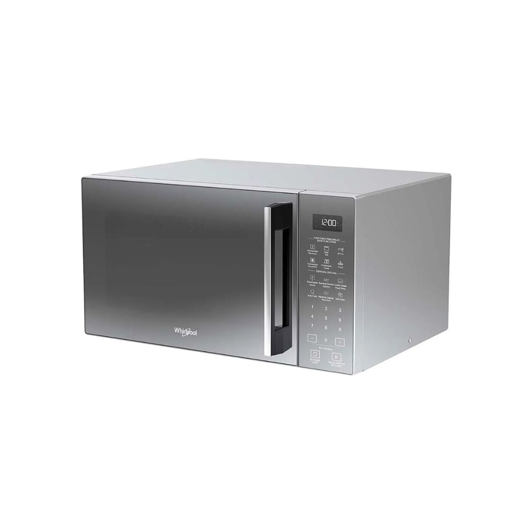Microonda Plateado 1.1 Pies Cu Con Air Frayer Whirlpool