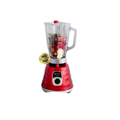 Licuadora 3 Velocidades Vaso de Vidrio Roja  Gtronic