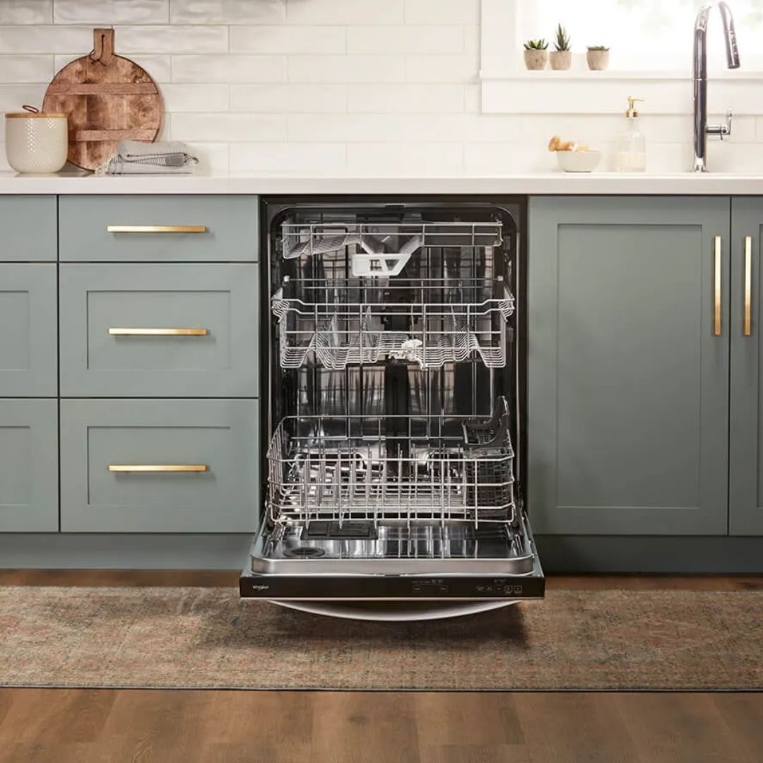 Lavaplatos Automático Acero Inoxidable Interno 24" Para Empotrar Whirlpool