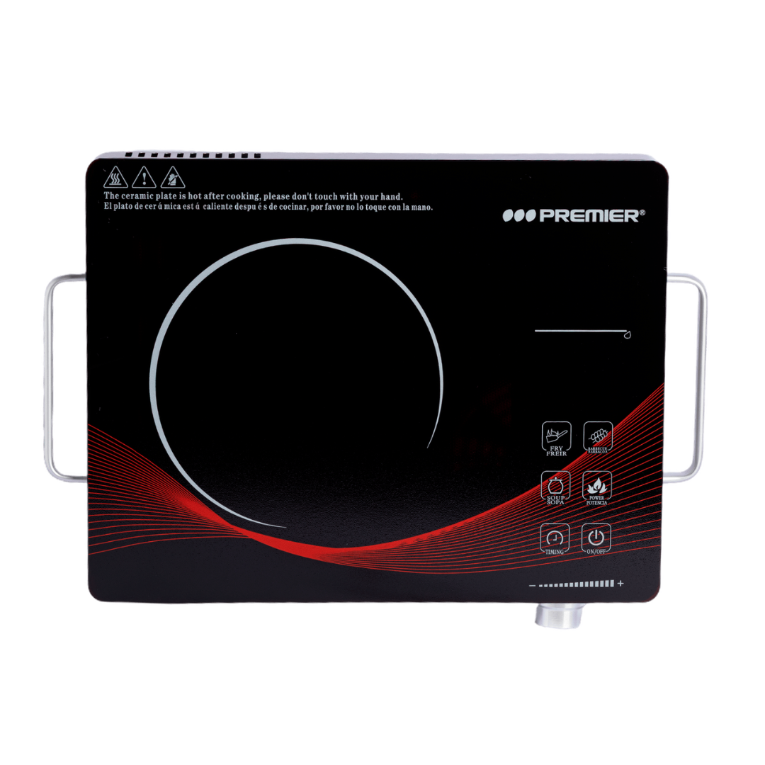 Cocina Infrarroja Con Control Dual 1400W Premier
