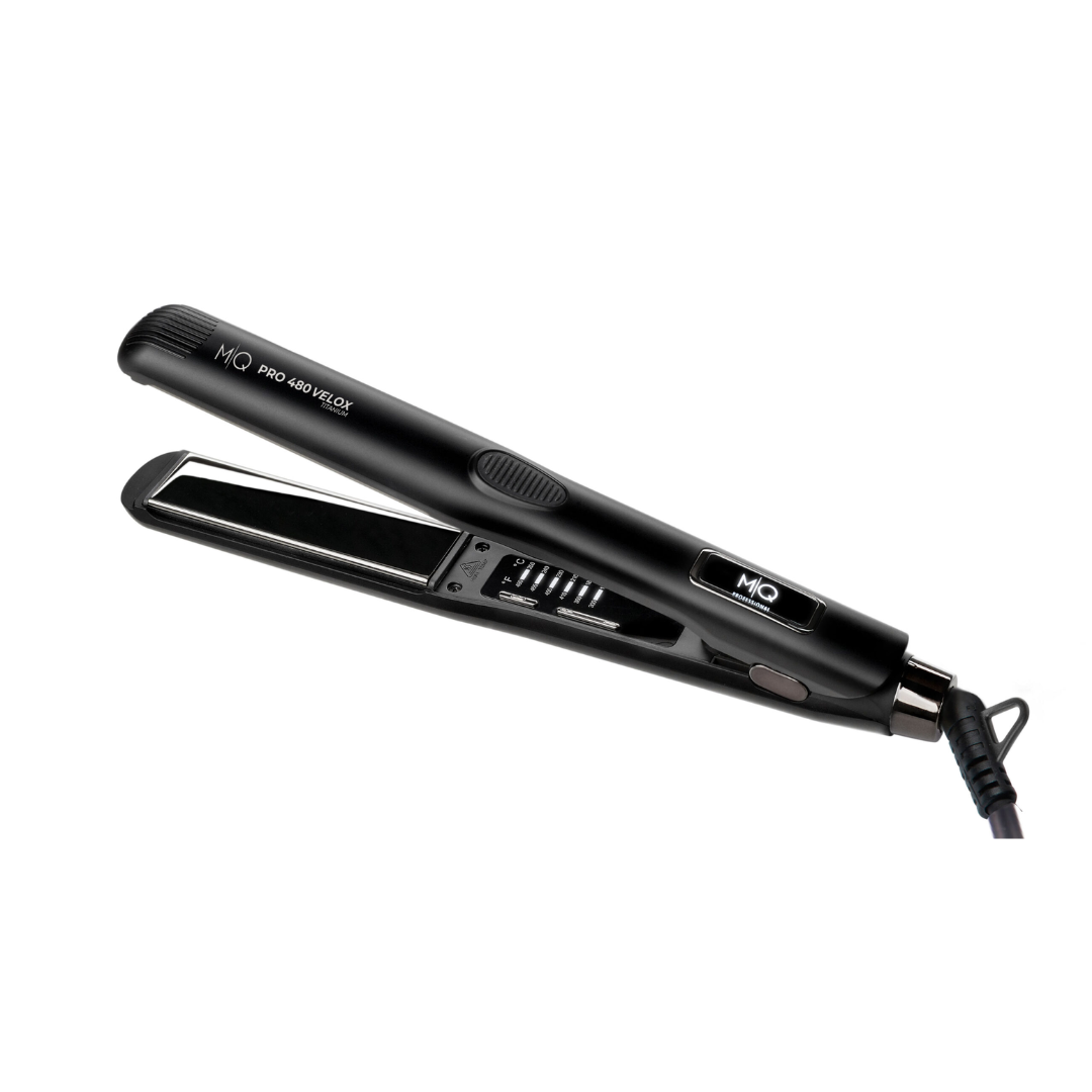 Plancha de Cabello Profesional Pro 480 Velox Placas Flotantes Titanio MQ