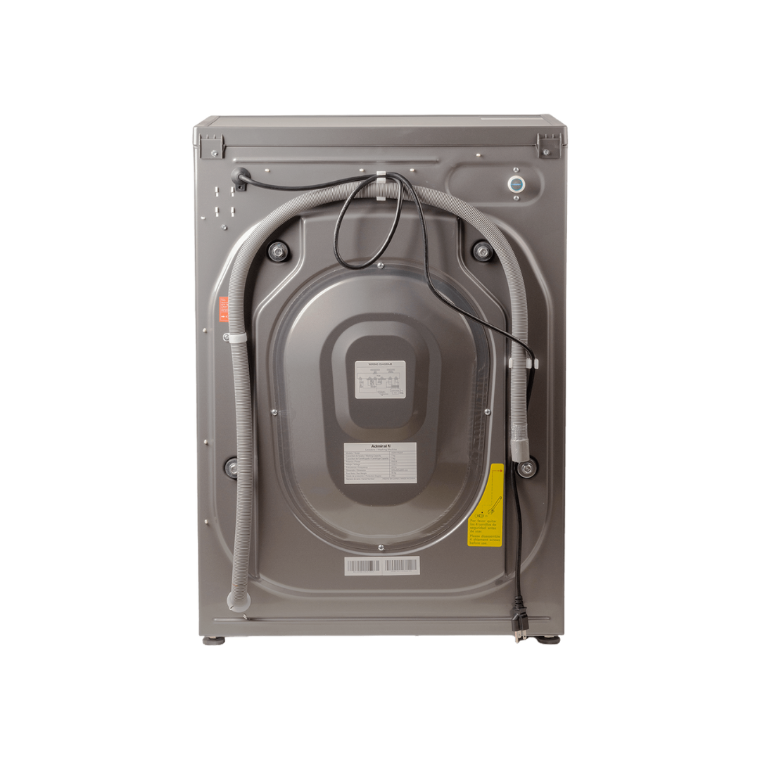Lavadora Automática Carga Frontal 7kg 15 Programas de Lavado Silver Admiral