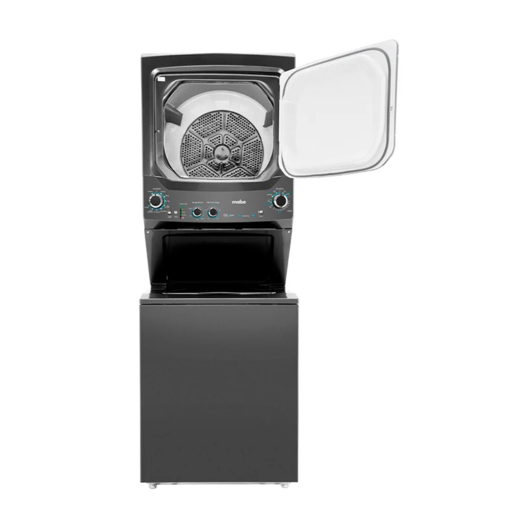 Centro de Lavado 24 kg Eléctrica  220v Negra Mabe