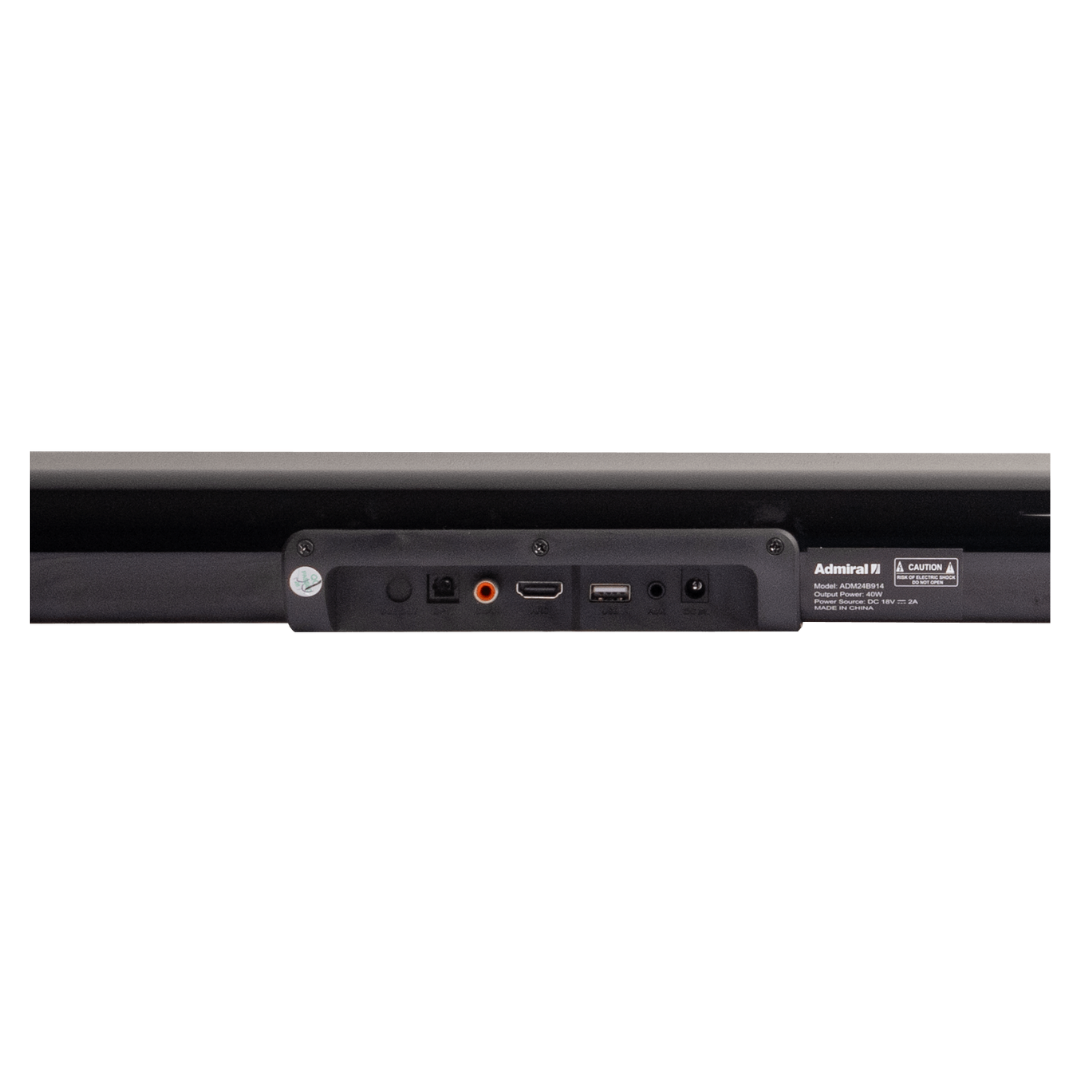 Barra de Sonido Con Subwoofer 100W Admiral