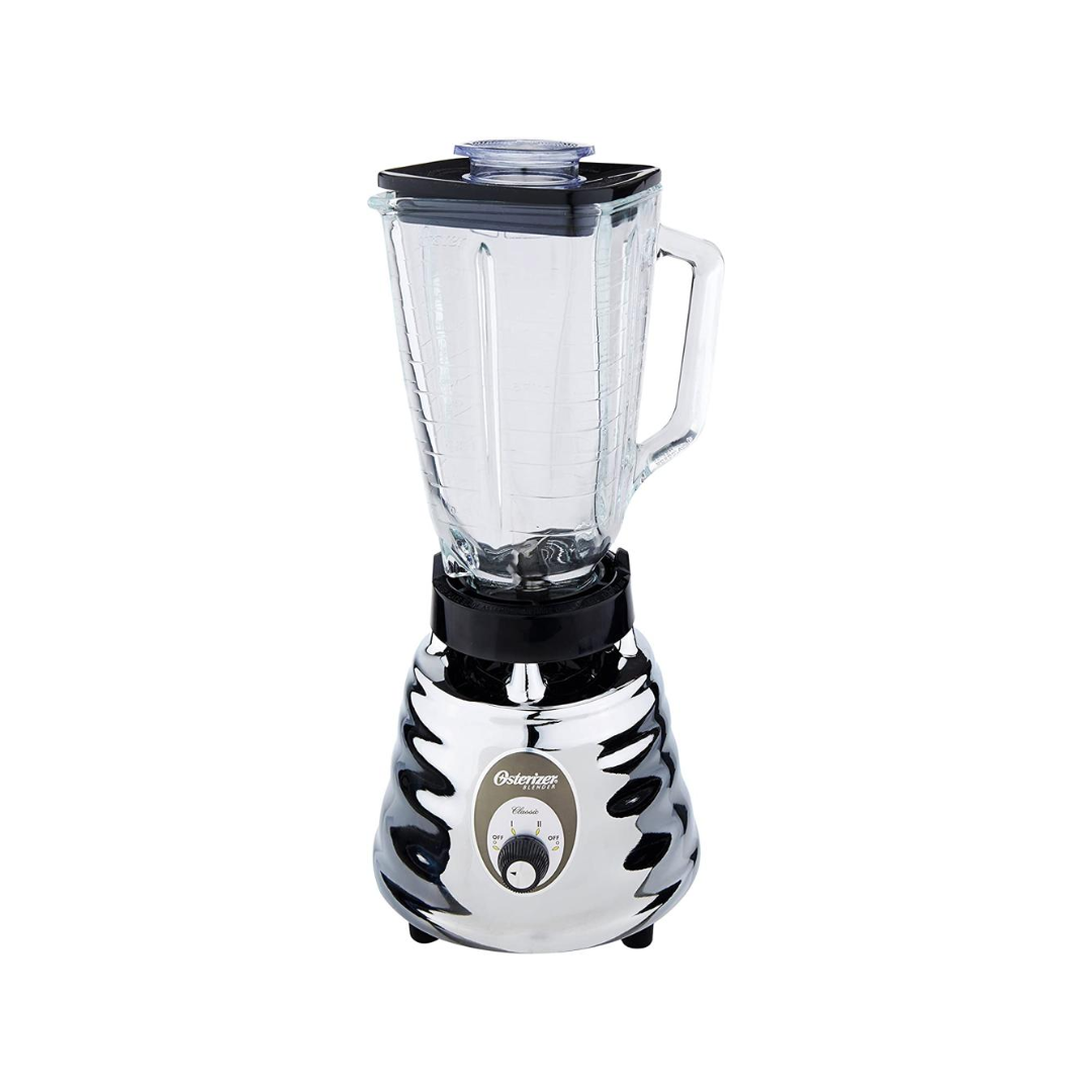 Licuadora Clásica De 2 Velocidades  Vaso De Vidrio Cromada 600W Osterizer