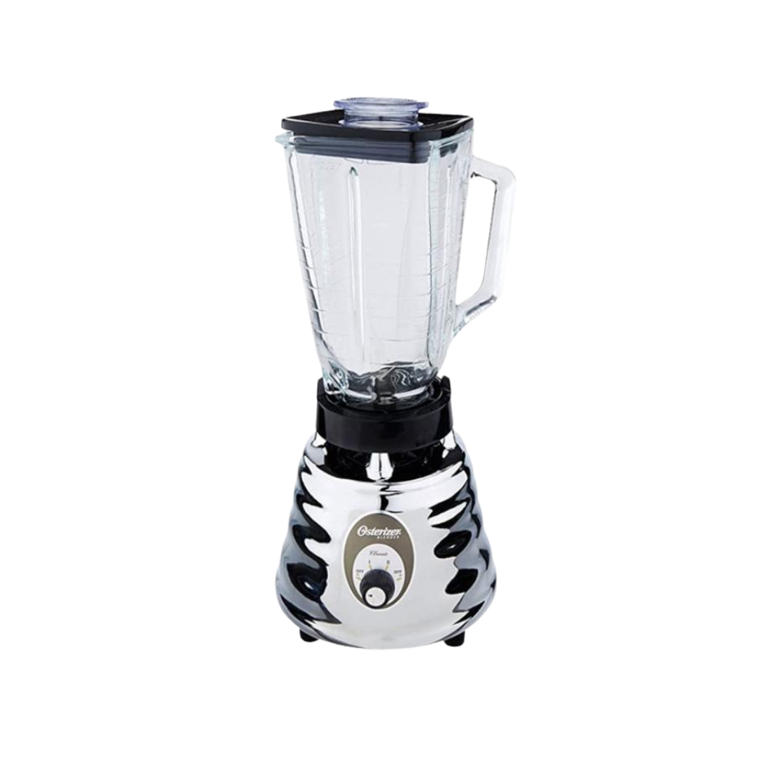 Licuadora Clásica De 2 Velocidades  Vaso De Vidrio Cromada 600W Osterizer