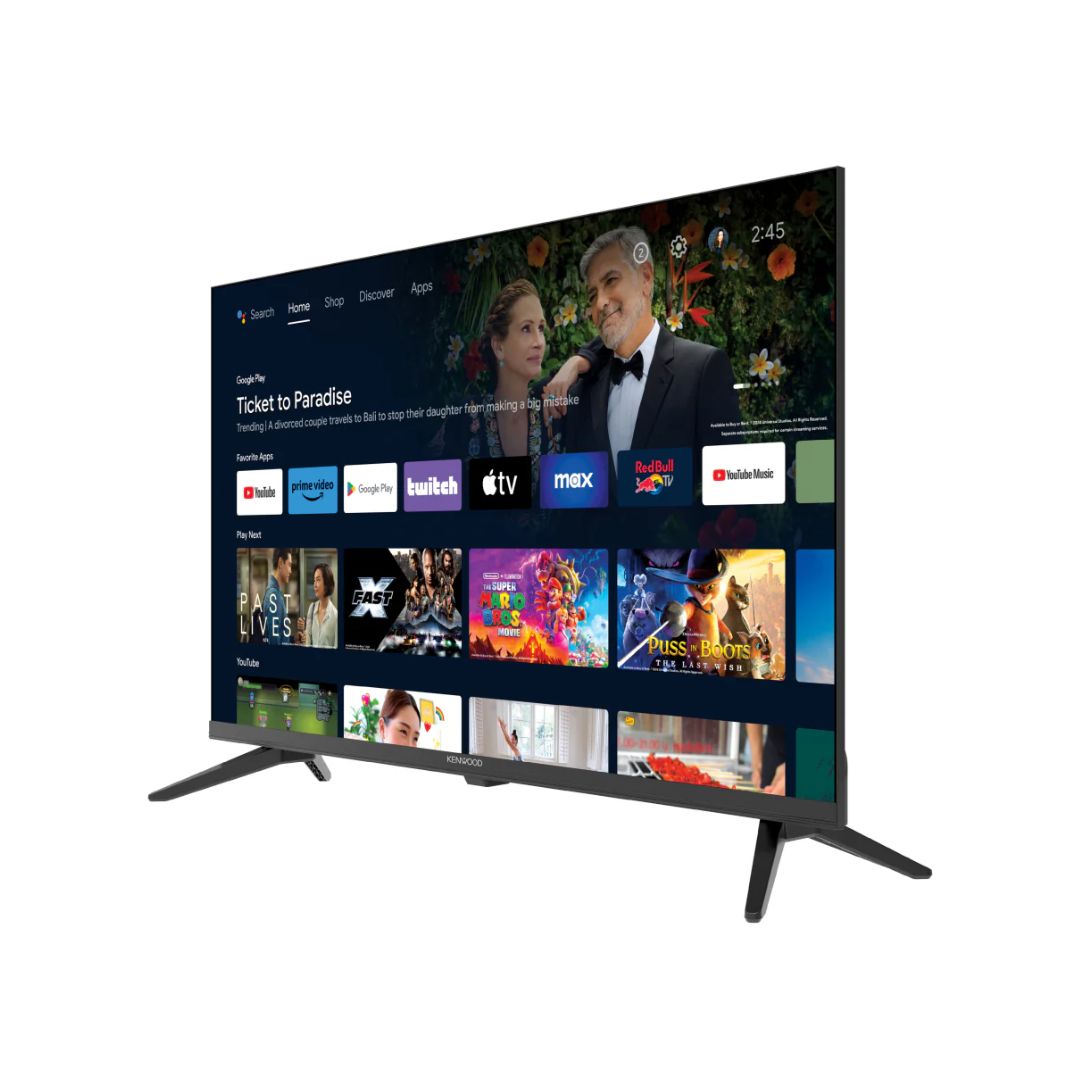 Televisor Smart 32" Android 11 Con Resolución HD 720 Kenwood