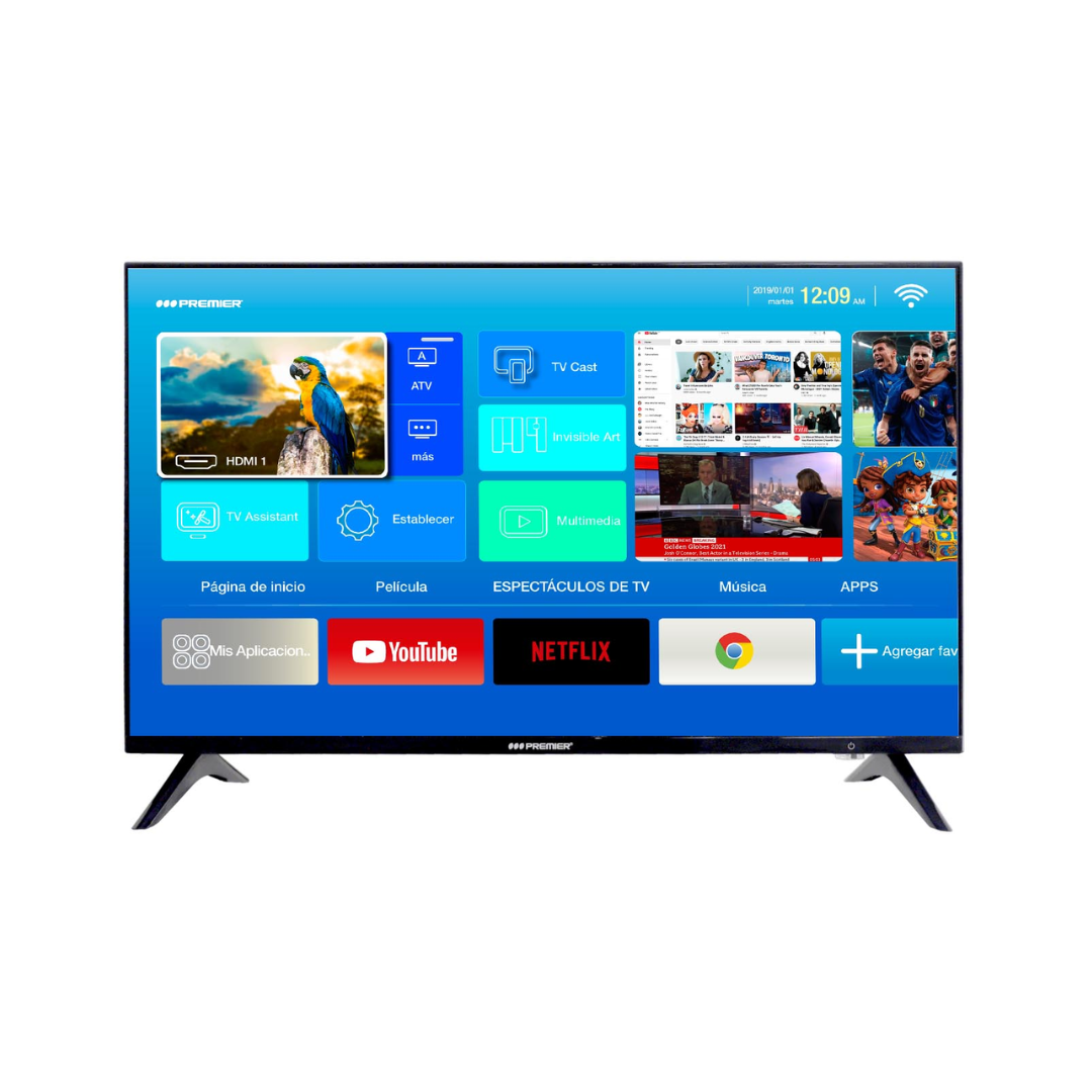 Televisor Smart TV 32" Sin Marco Android 11 Con DVB-TV Premier