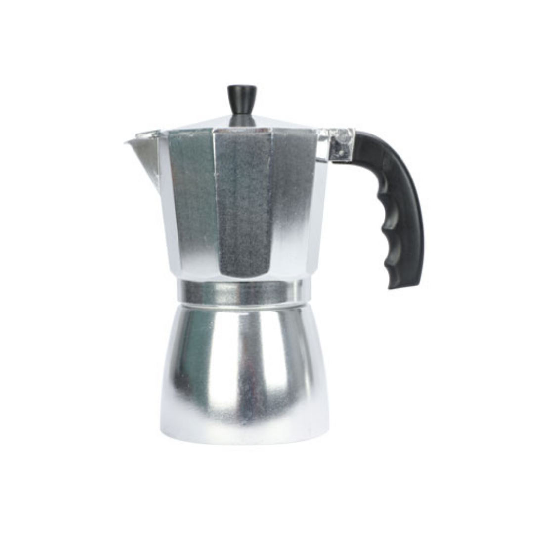 Cafetera Clásica 9 Tazas Acero Greca