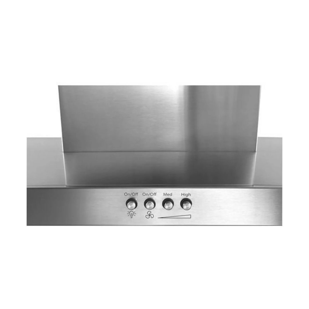 Campana Extractora Plana de Pared de 36" Acero Inoxidable Whirlpool