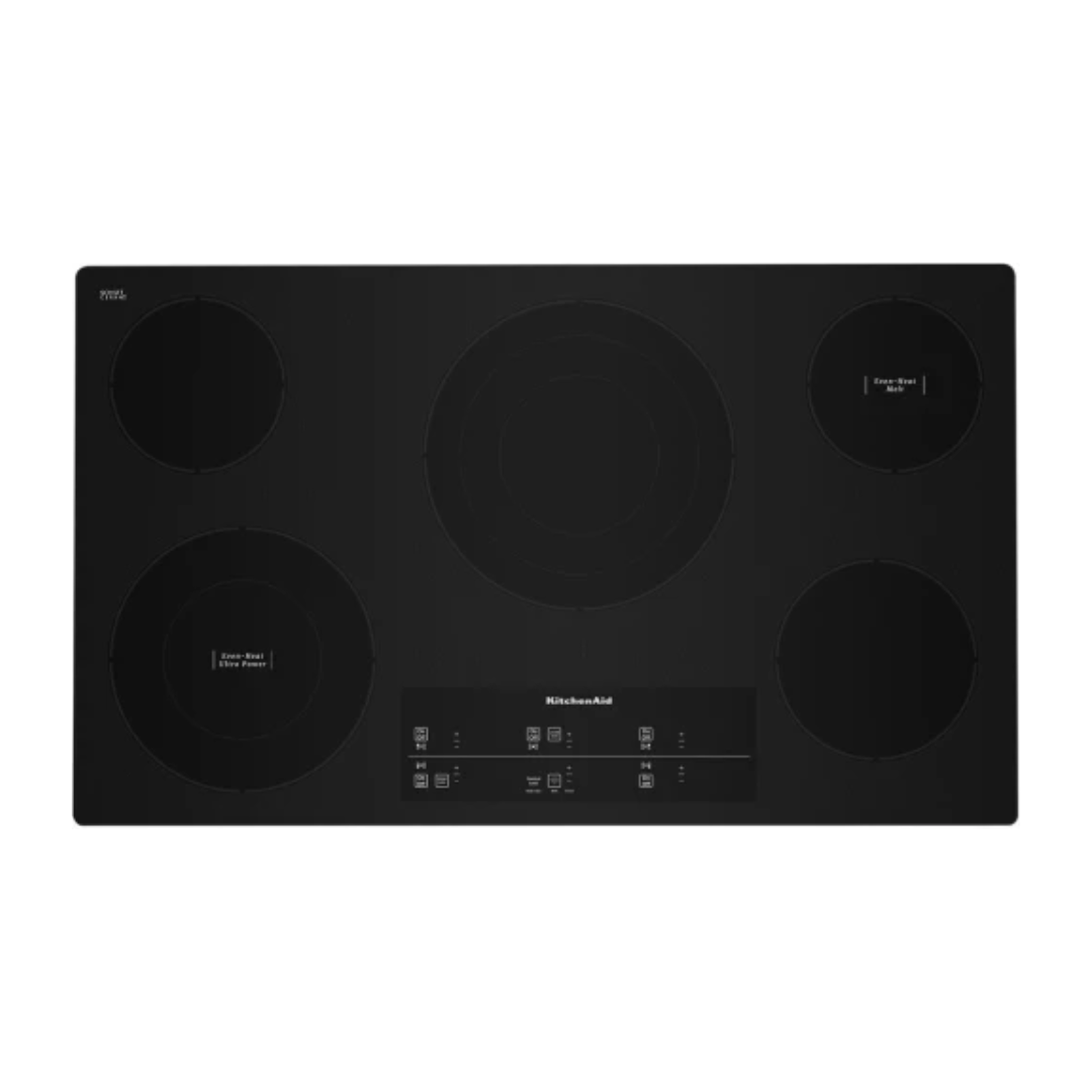 Tope Eléctrico Digital 5 Hornillas 36" Even-Heat™ Ultra Power™ Kitchenaid
