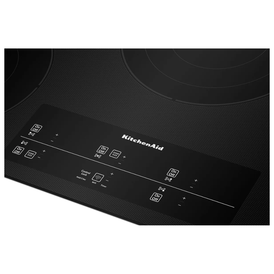 Tope Eléctrico Digital 5 Hornillas 36" Even-Heat™ Ultra Power™ Kitchenaid