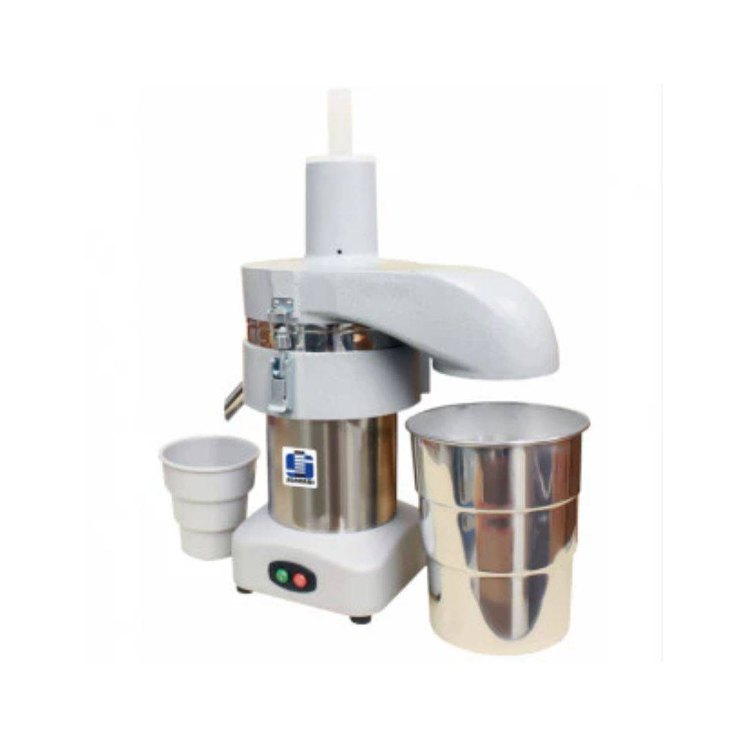 Extractor de Jugo Industrial de 0.5 HP Acero Inoxidable Senzani