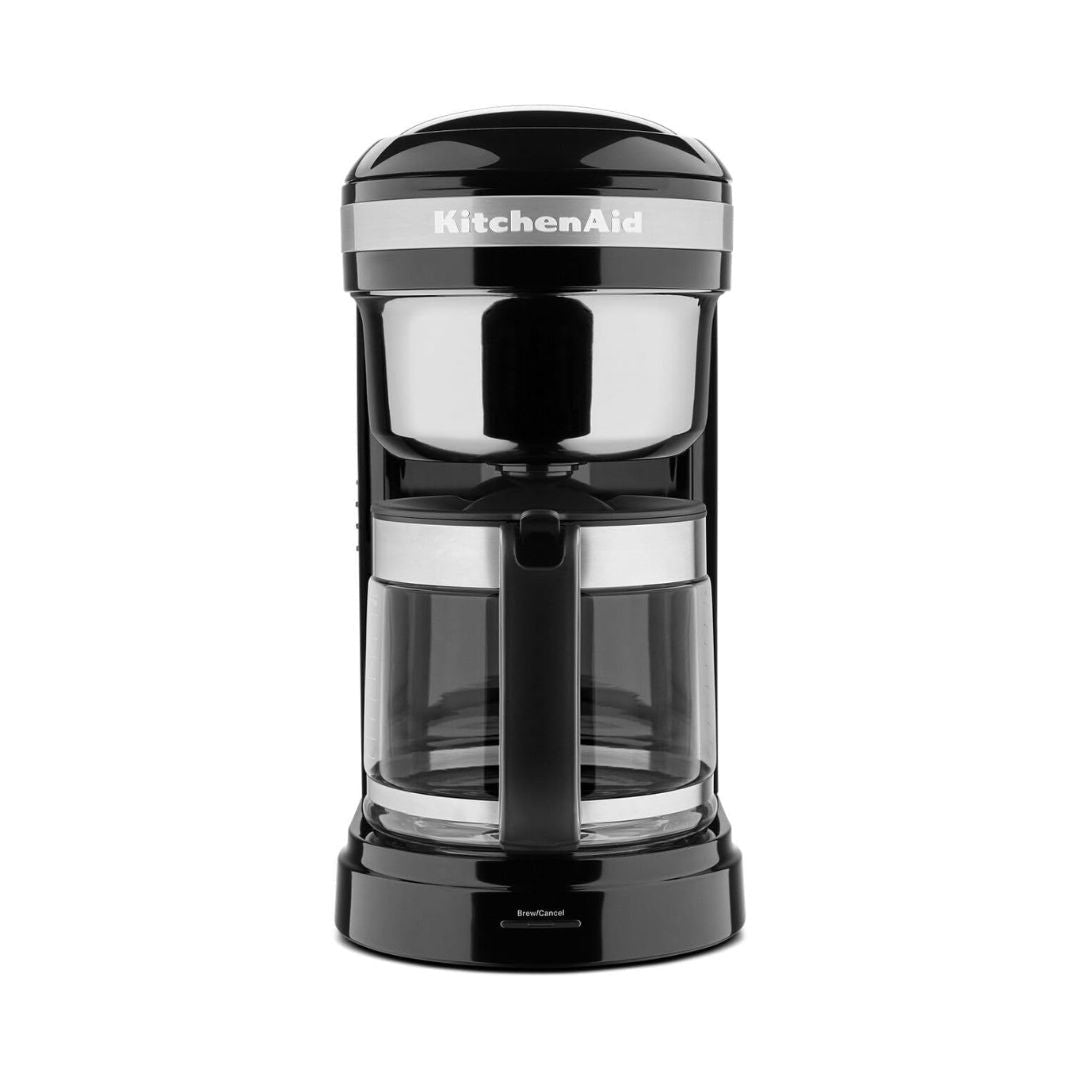 Cafetera Digital 12 Tazas 1100W Negra Kitchenaid