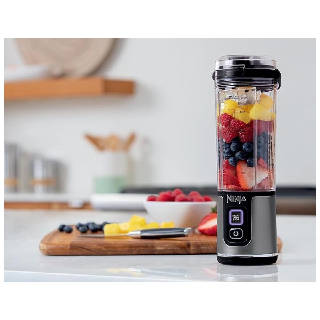 Licuadora Portátil Inalámbrica de 18 Onzas Negro Ninja
