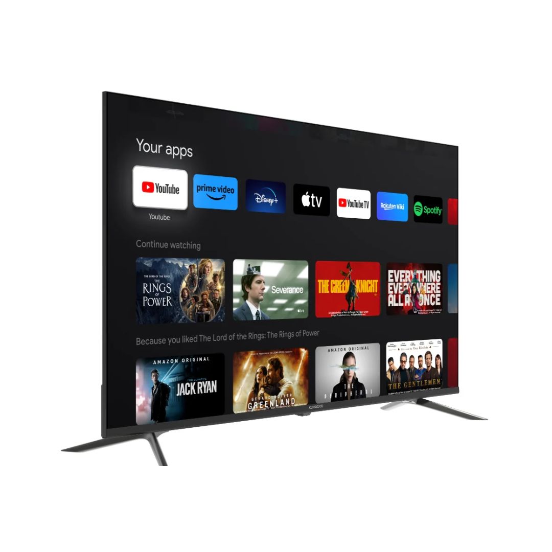 Televisor Smart de 50" Resolución 4K Ultra HD 2160P Android 11 Kenwood