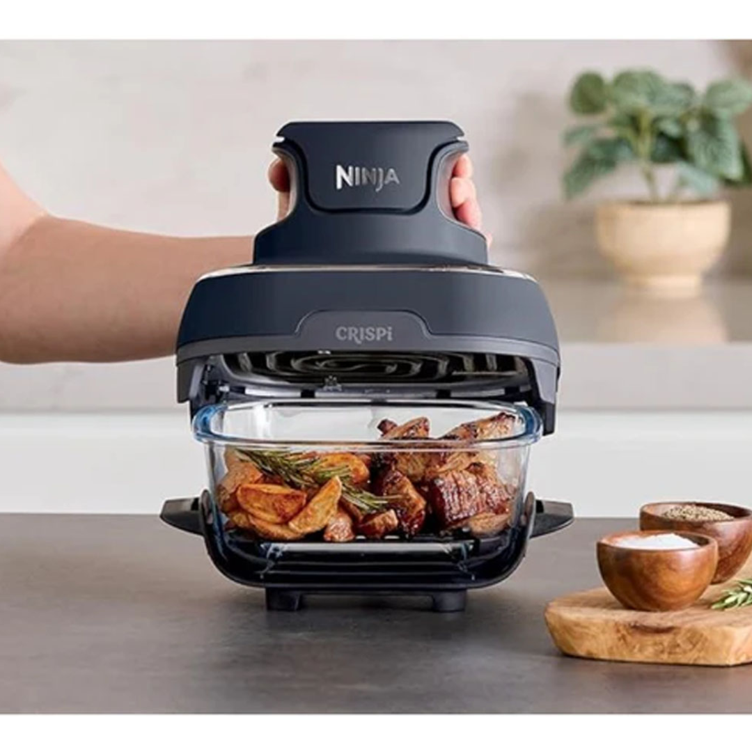 Freidora Portátil de Vidrio 1500W Ninja