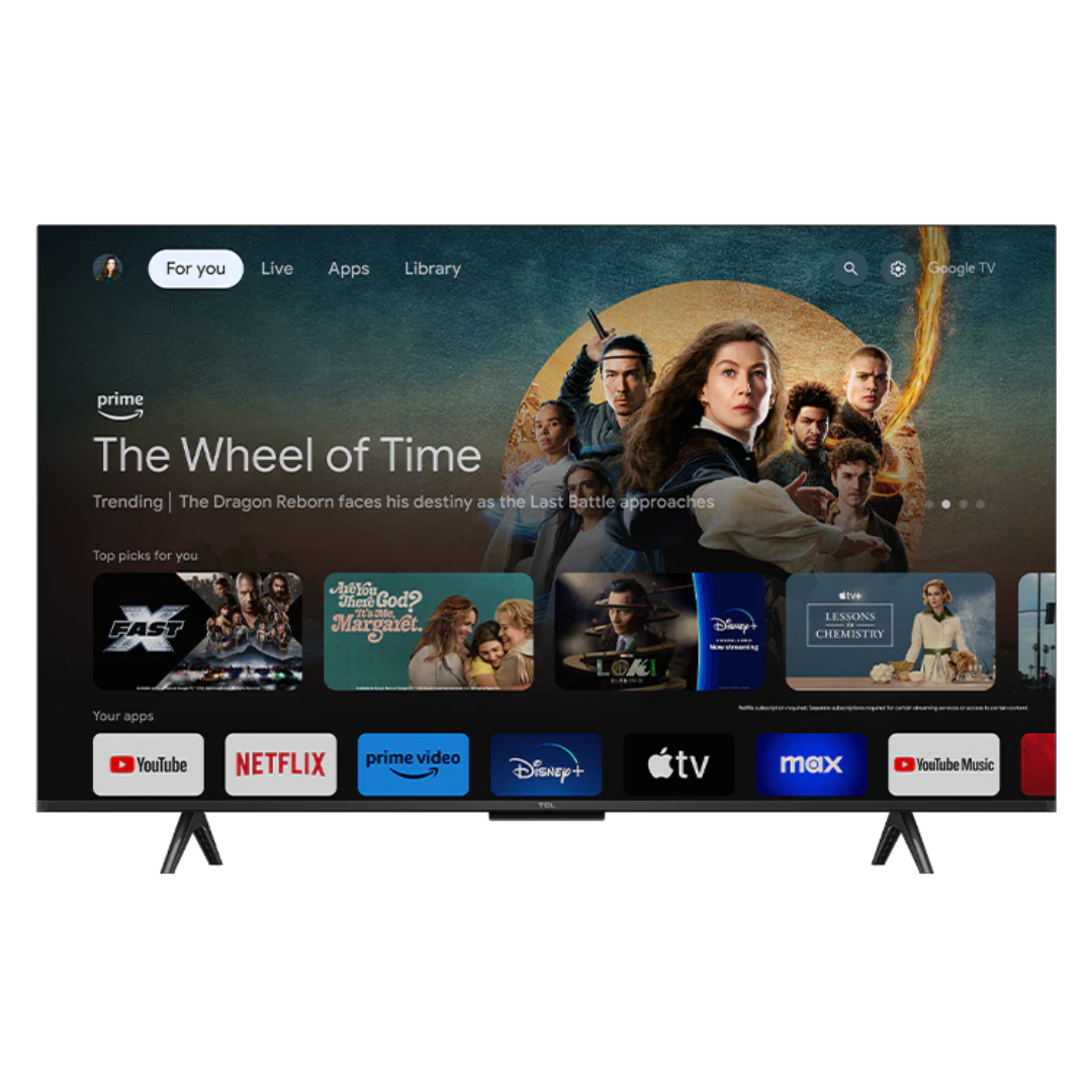 Televisor 43" Smart TV QLED FHD Google TCL