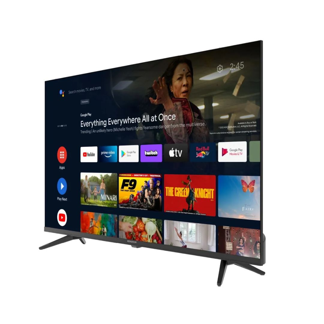 Televisor Smart 43" Android 11 Resolución FHD de 1080 Kenwood