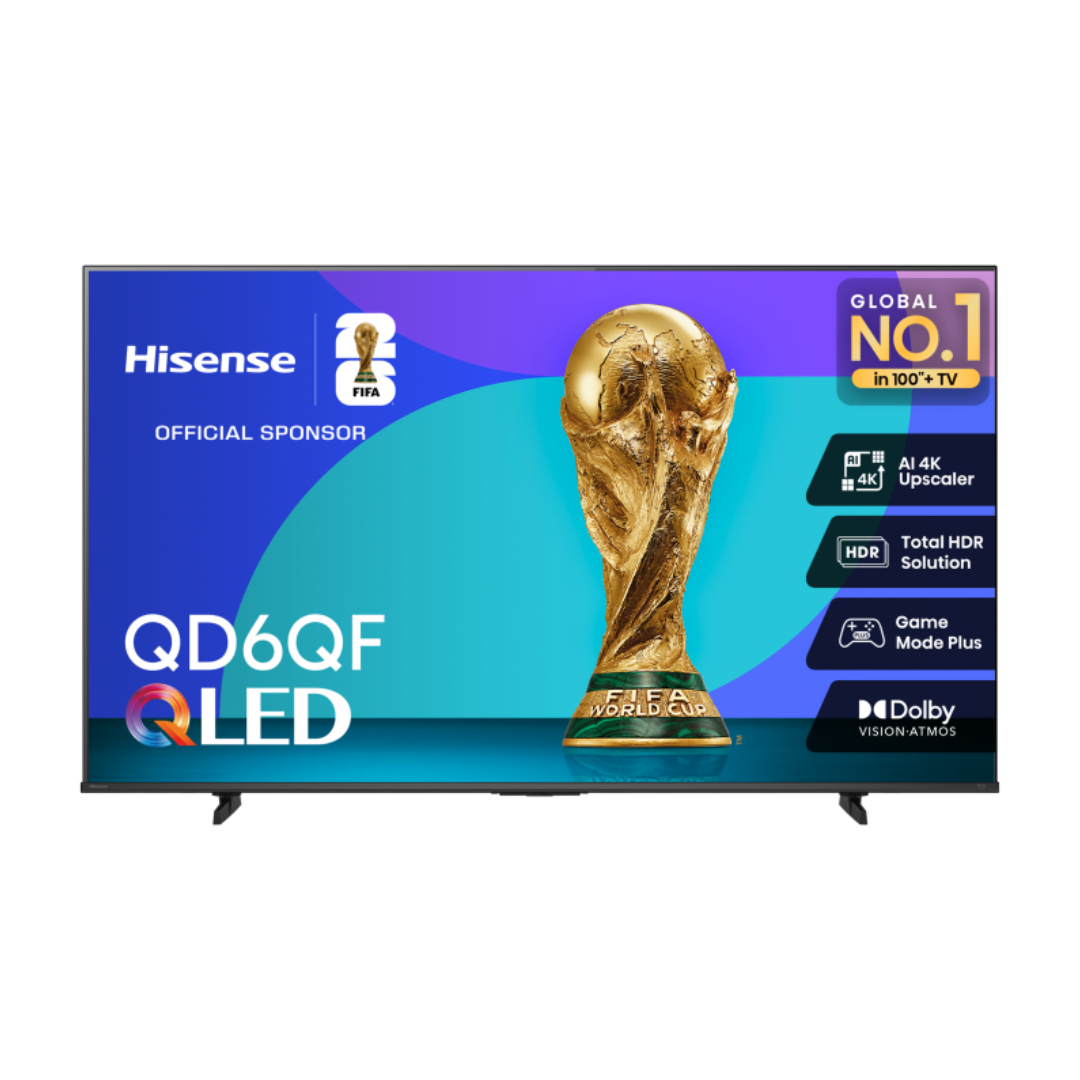 Televisor de 43" QLED Smart TV 4K Hisense