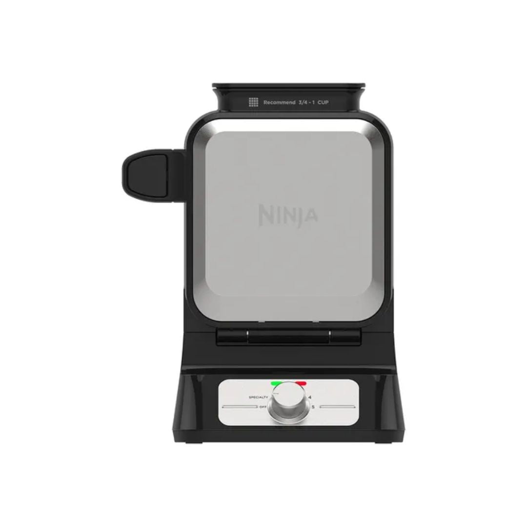 Waflera Vertical Estilo Belga Acero Negro 1000W Ninja