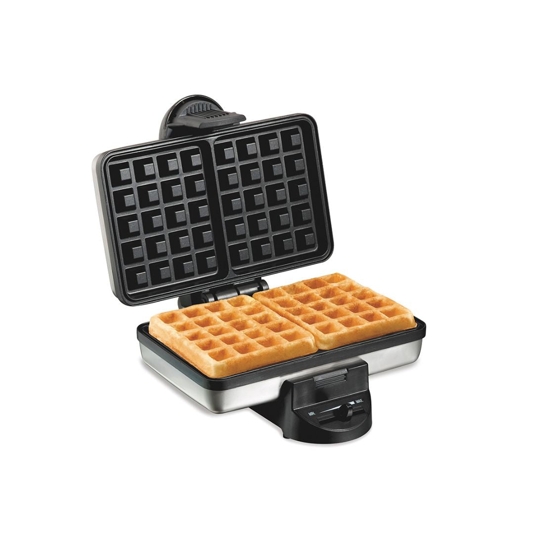 Waflera Sandwichera Estilo Belga Acero Inox Hamilton Beach
