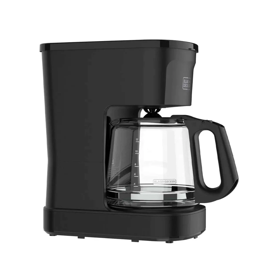 Cafetera 12 Tazas 900W filtro Permanente Black & Decker