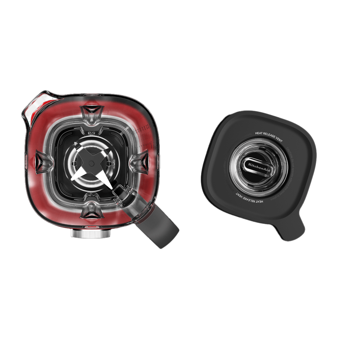 Licuadora 10V Vaso Tritan Pure Power 1700 WATTS Roja Mate Kitchenaid