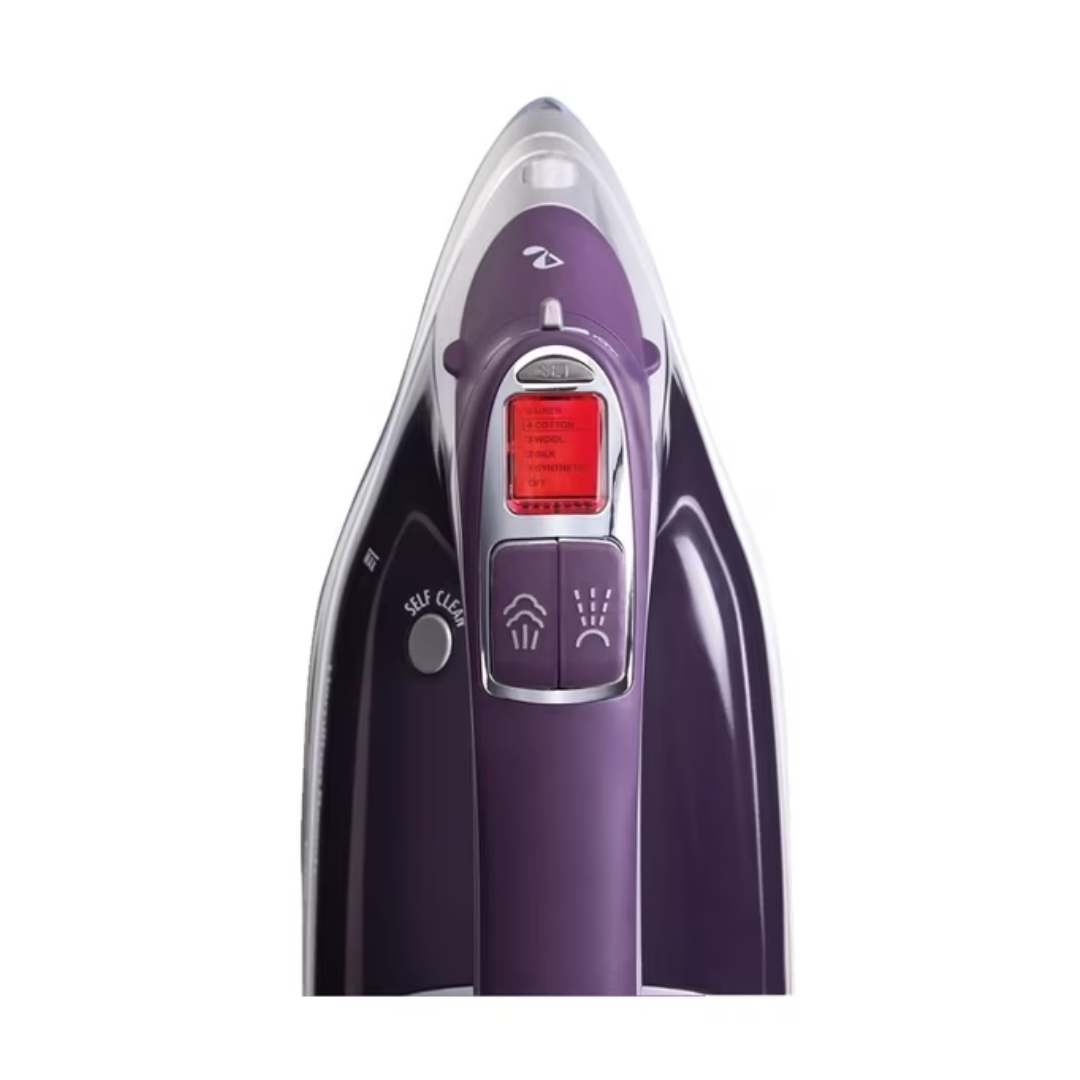 Plancha de Vapor Digital Morada Durathon Hamilton Beach