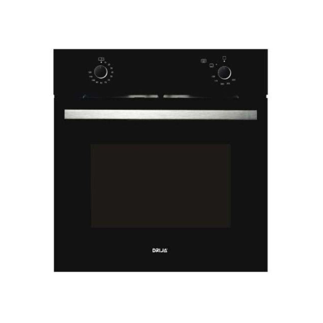 Horno a Gas 60 cm 72 Litros Con Encendido Eléctrico 110V Negro Drija