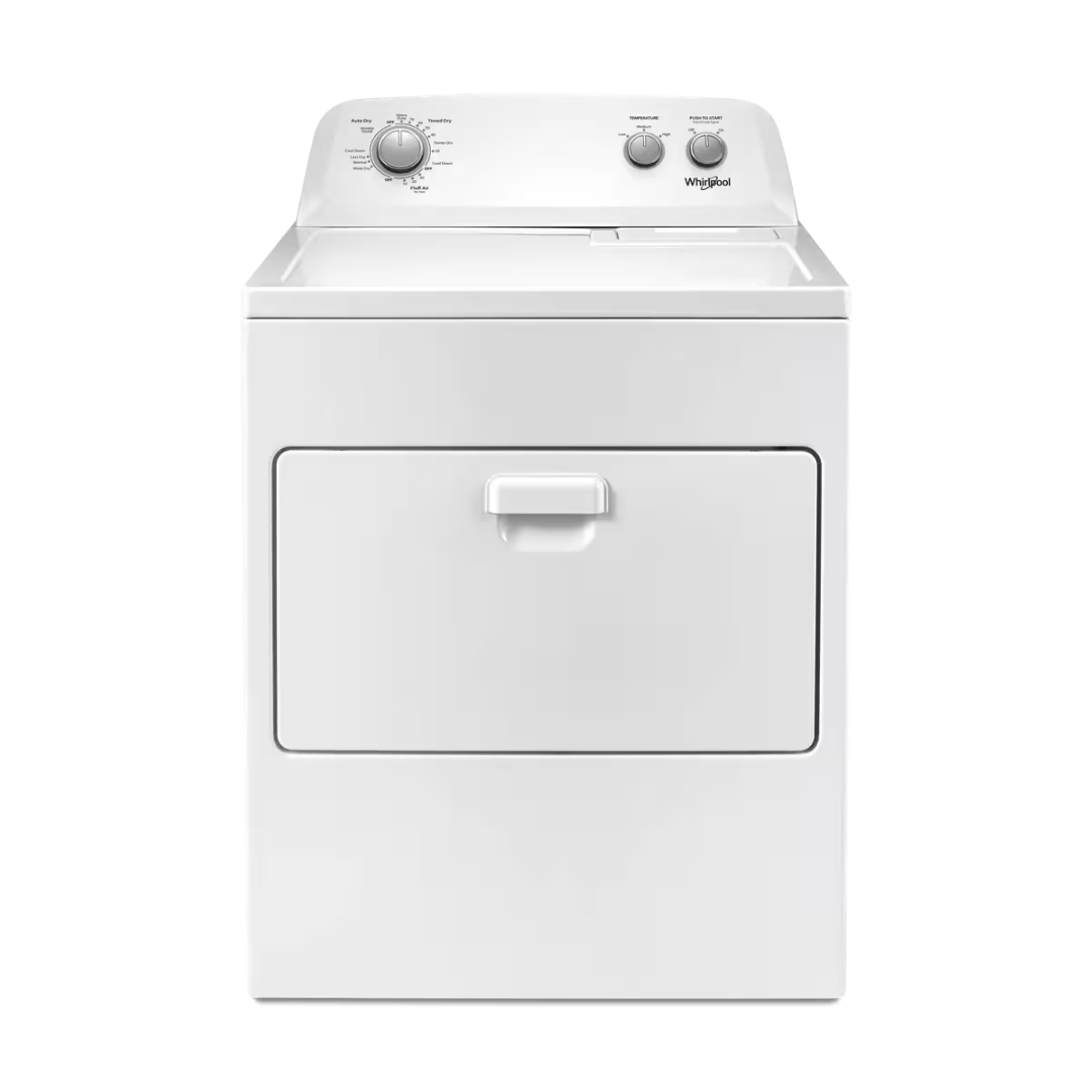 Secadora Eléctrica Carga Frontal Blanca 21 Kg 14 Ciclos Whirlpool