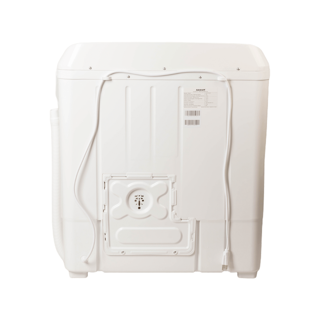 Lavadora Semiautomática Doble Tina 9kg Admiral