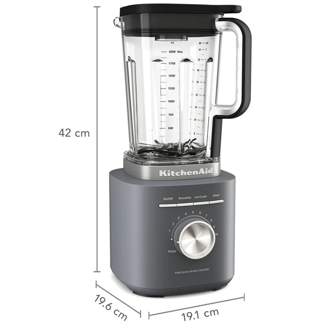 Licuadora 2 Litros 1700W Jarra de Plástico Silver Kitchenaid