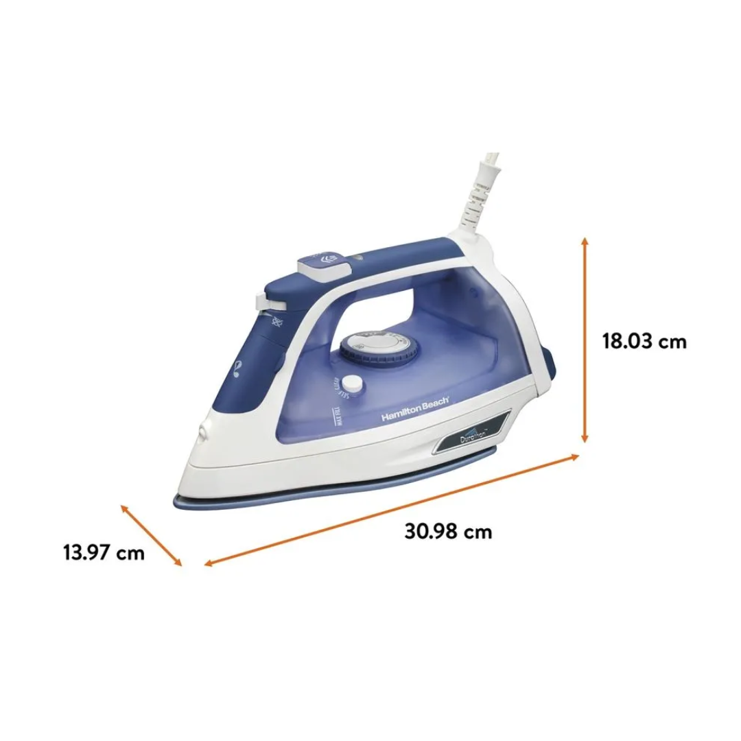 Plancha a Vapor Azul Durathon Hamilton Beach
