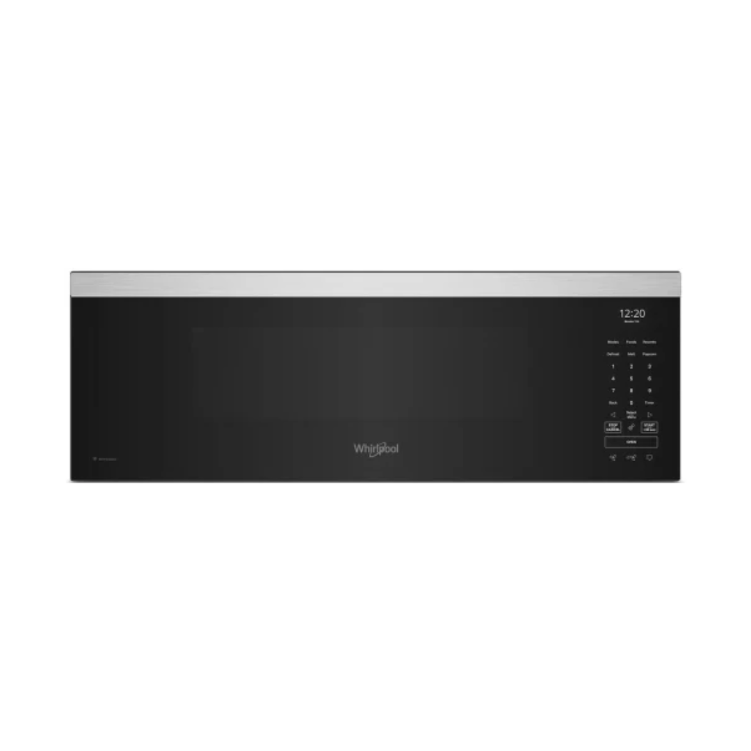 Microonda Campana Empotrable 1.1 Pies Cu Acero Negro 30" Perfil Bajo Whirlpool