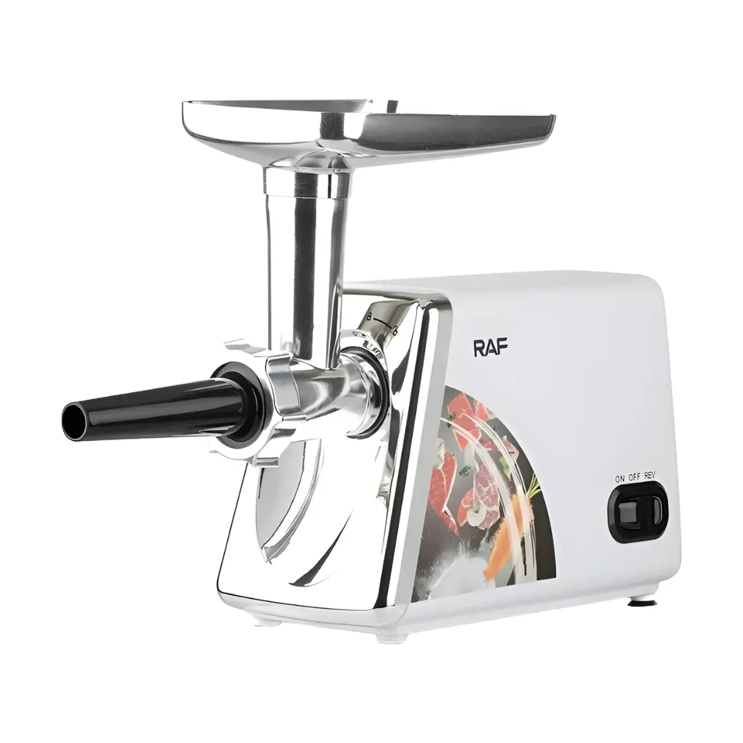 Molino de Carne Eléctrico 1000W Acero Inoxidable Raf